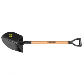 Pá de bico com cabo de madeira terminal "D" 71 cm - Tramontina em Oferta na Shopee