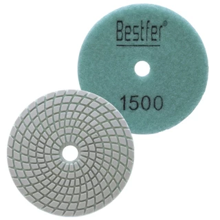 Disco de lixa diamantado costado em pluma 4" grão 1500 - BFH3300 - Bestfer em Oferta na Shopee