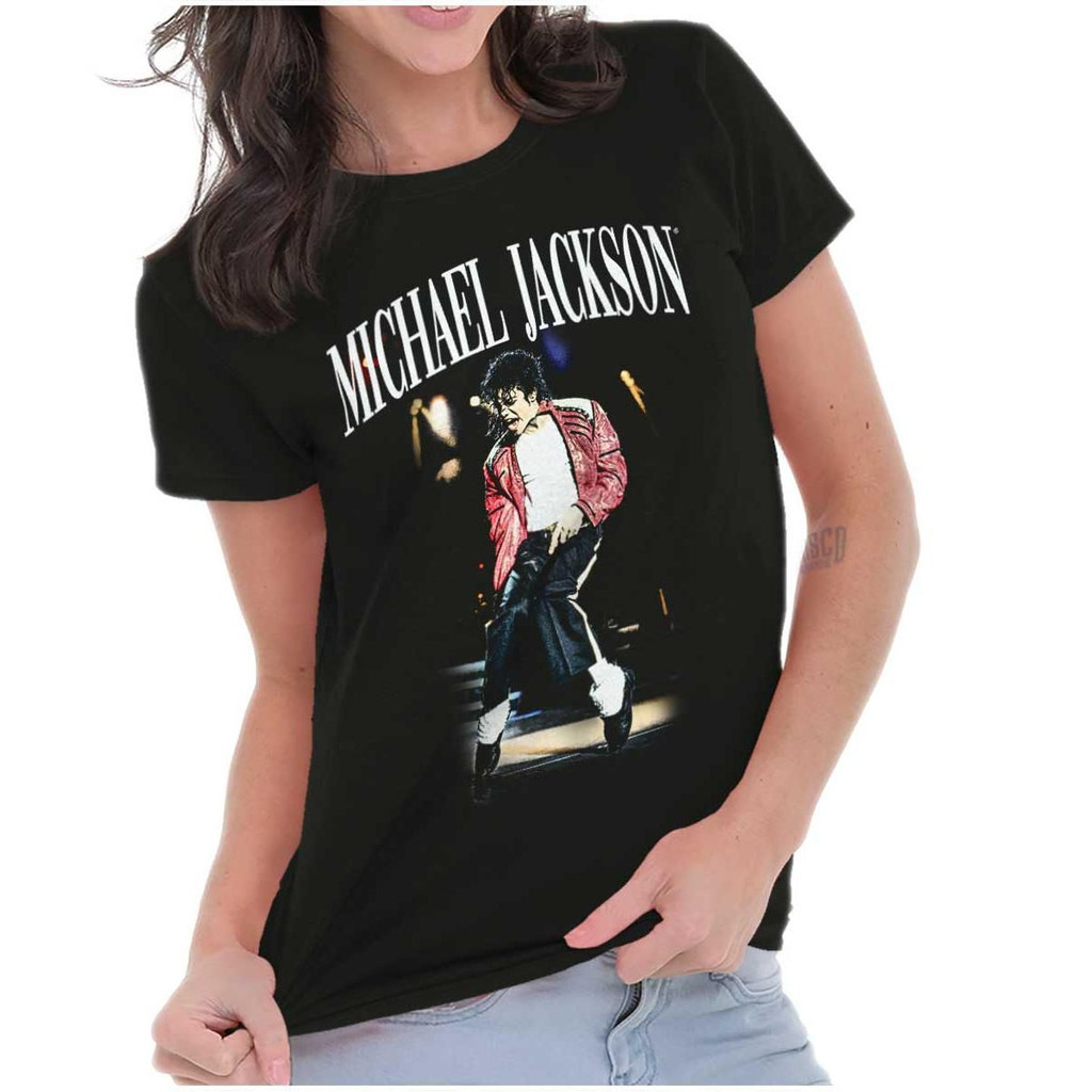 Camisa Michael Jackson Bad World Tour 1988 Camiseta Unissex 100