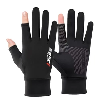 Luvas De Corrida De Motocicleta Com Proteção UV-Design Ventilado Antiderrapante Para Corridas/Comutação Em Estradas