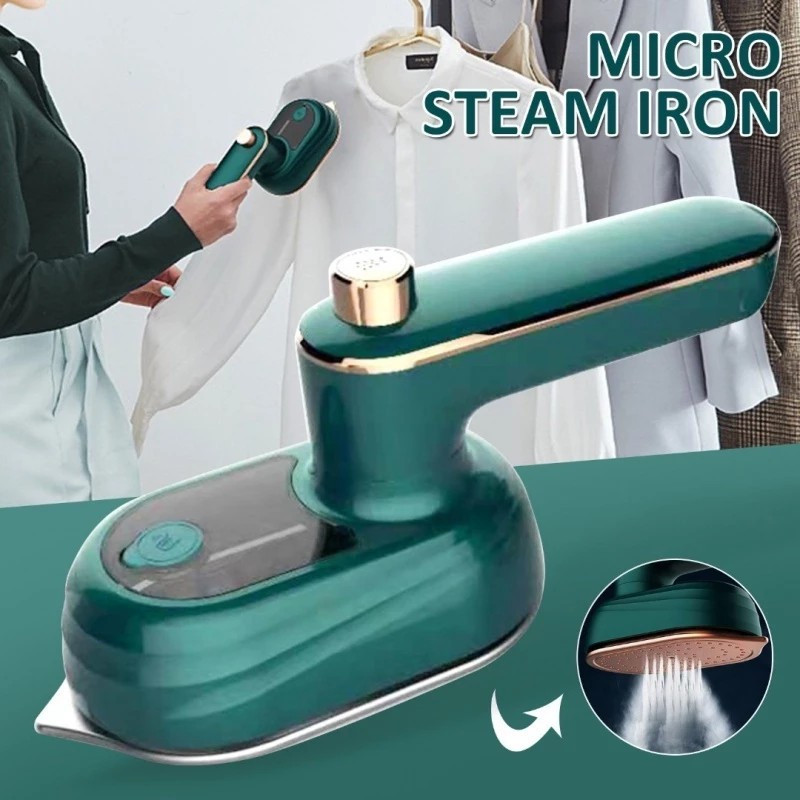 Mini Ferro Portatil De Passar Roupa Para Viagem Bivolt 110v e 220v Alta ...