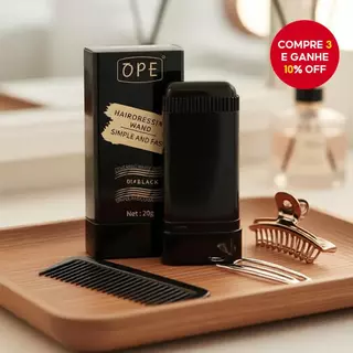 Bastão de Tintura Rápida com Aplicador de Pincel para Cobertura Duradoura de Cabelos Cinzas em Oferta na Shopee