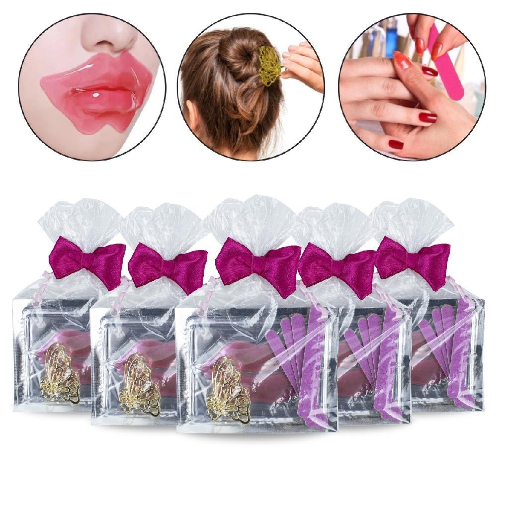 5 Kits Lembrancinha Brinde Dia da Mulher Mães Outubro Rosa Presente Mini Kit Pronto Itens de Beleza em Oferta na Shopee