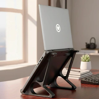 Suporte Inclinado Notebook Multiuso Vertical 2em1 Escritório