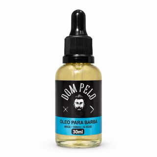 KIT 6x Óleos Pra Barba Dom Pelo 30ml Barba Macia Perfumada Modelador Hidratação