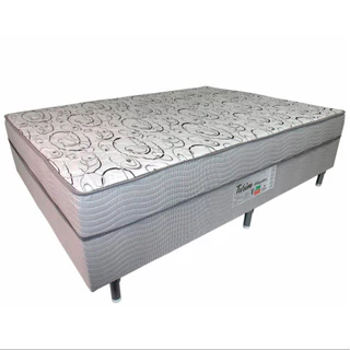 Cama Box Conjugada Casal Turin Ortopédico com Ortopillow Ortobom em Oferta na Shopee