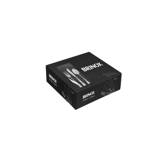 Faqueiro Brinox New Gourmet 48 Peças Aço Inoxidável em Oferta na Shopee