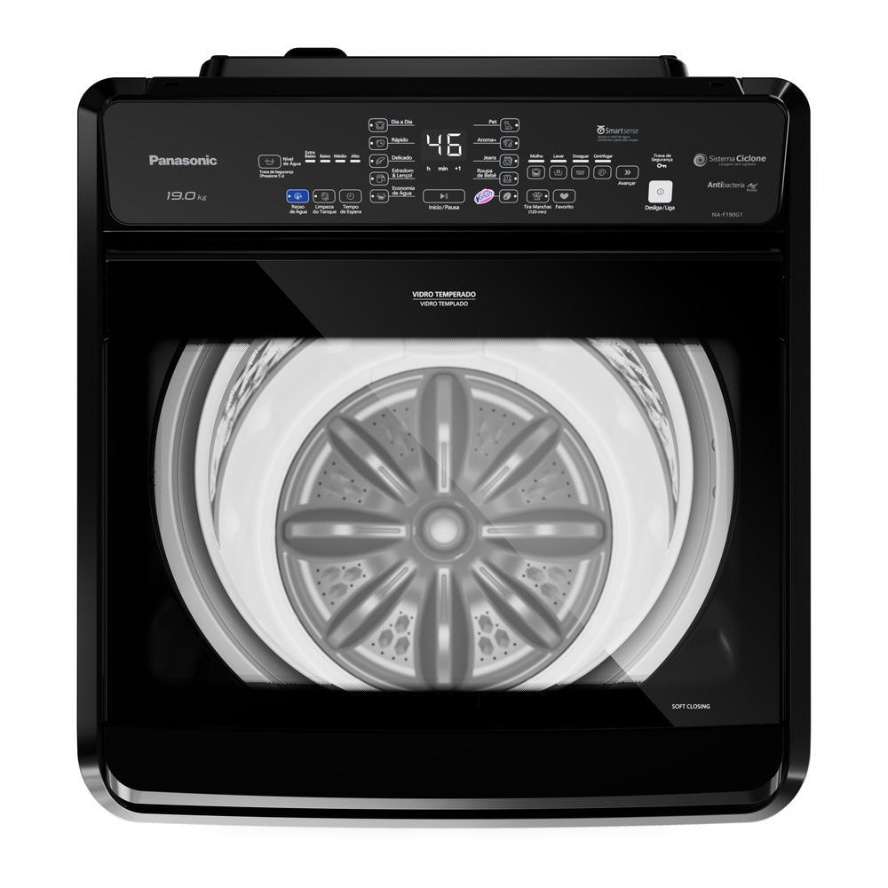 【熊熊】 Panasonic　　2022年製 Máquina de Lavar Panasonic 19Kg com 10 Programas de Lavagem e
