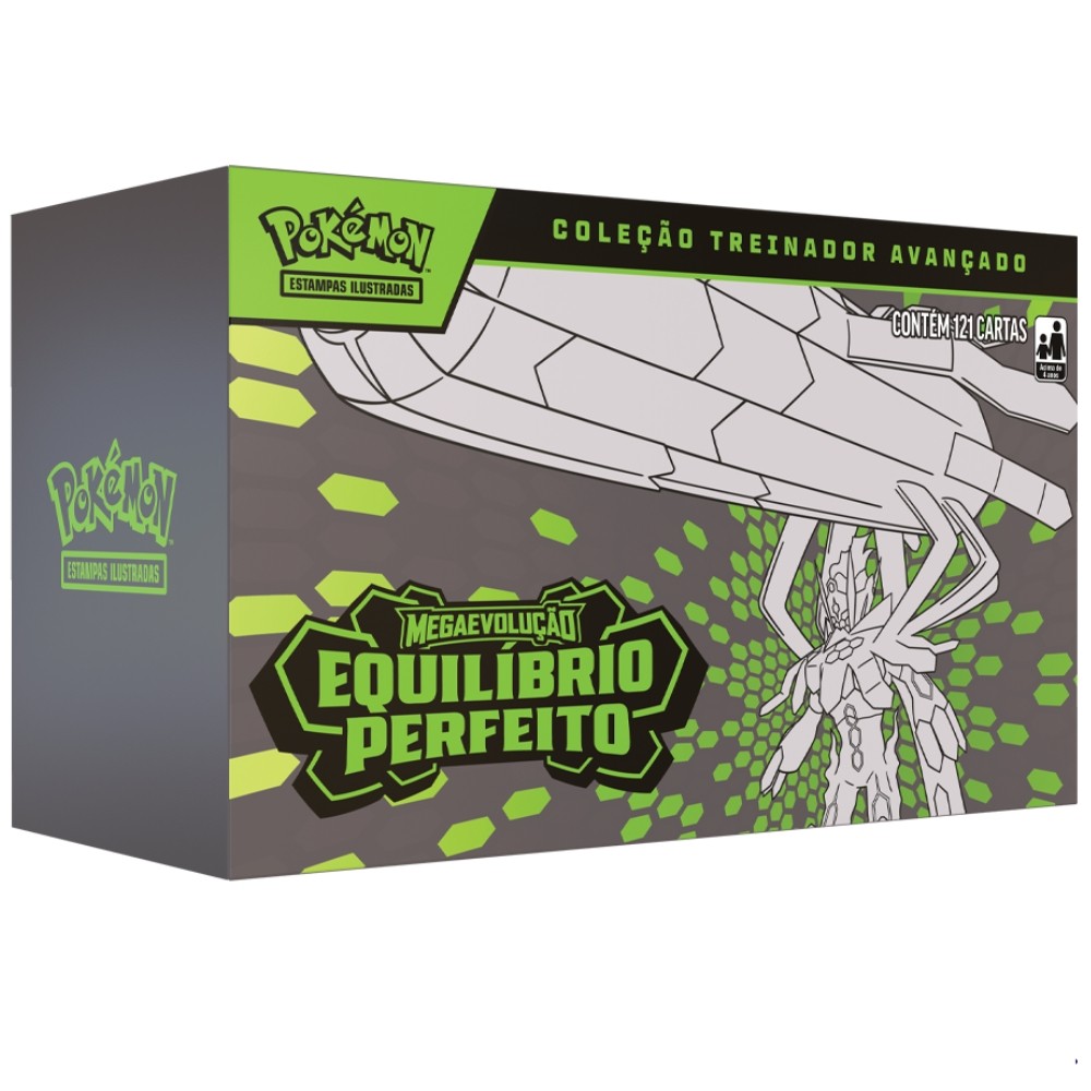 BOX COLEÇÃO TREINADOR AVANÇADO ETB MEGA ZYGARDE EX EQUILÍBRIO