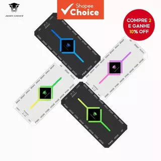 Jungle Leopard Smart Hub 5V 3PIN ARGB 4 Pinos PWM 9 Portas PC Case CPU Ventilador Controlador IR Luz Remota em Oferta na Shopee