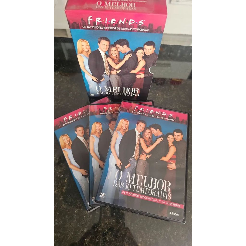 Box Friends O Melhor Das Dez Temporadas | Shopee Brasil