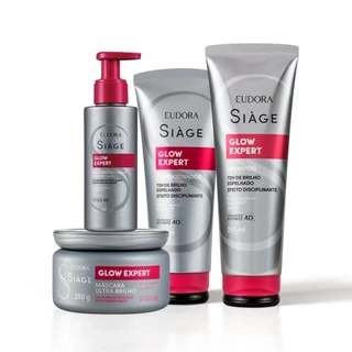 Eudora Kit Siàge Glow Expert (4 itens) em Oferta na Shopee