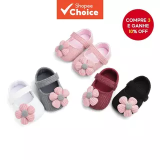 Princesa Sapatos De Bebê 12-36 Meses Infantis De Algodão Com Sola Macia E Alça De Velcro em Oferta na Shopee