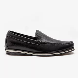 Mocassim Easy Ted Preto em Oferta na Shopee
