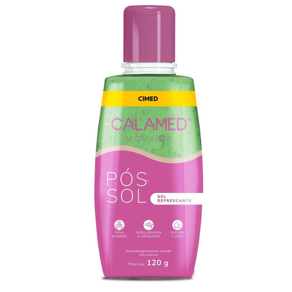CALAMED PÓS SOL GEL ALOE VERA 120G | Shopee Brasil