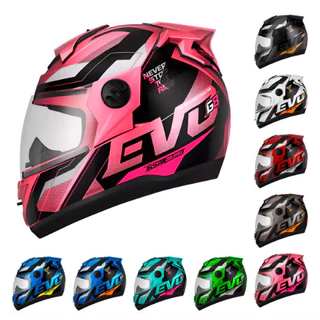 Capacete Evolution 788 G8 Solid Motoqueiro Pro Tork Moto Motoboy