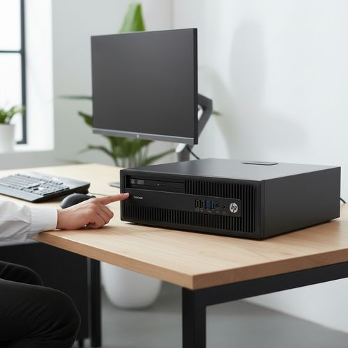 CPU Hp ELITEDESK 705 G2 SFF AMD PRO A8-8650B R7 Normal 120Gb SSD 8