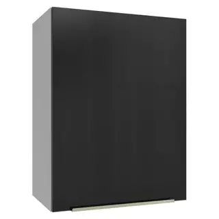 Armário Aéreo 50cm 1 Porta Branco/Preto Lux Madesa em Oferta na Shopee