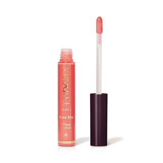 Eudora Make Kiss Me Gloss Labial Rosa Flash 5,2ml em Oferta na Shopee