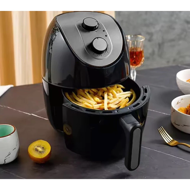Fritadeira Sem Óleo Homeland Airfryer 3 5l Cinza Controle Temperatura 127v