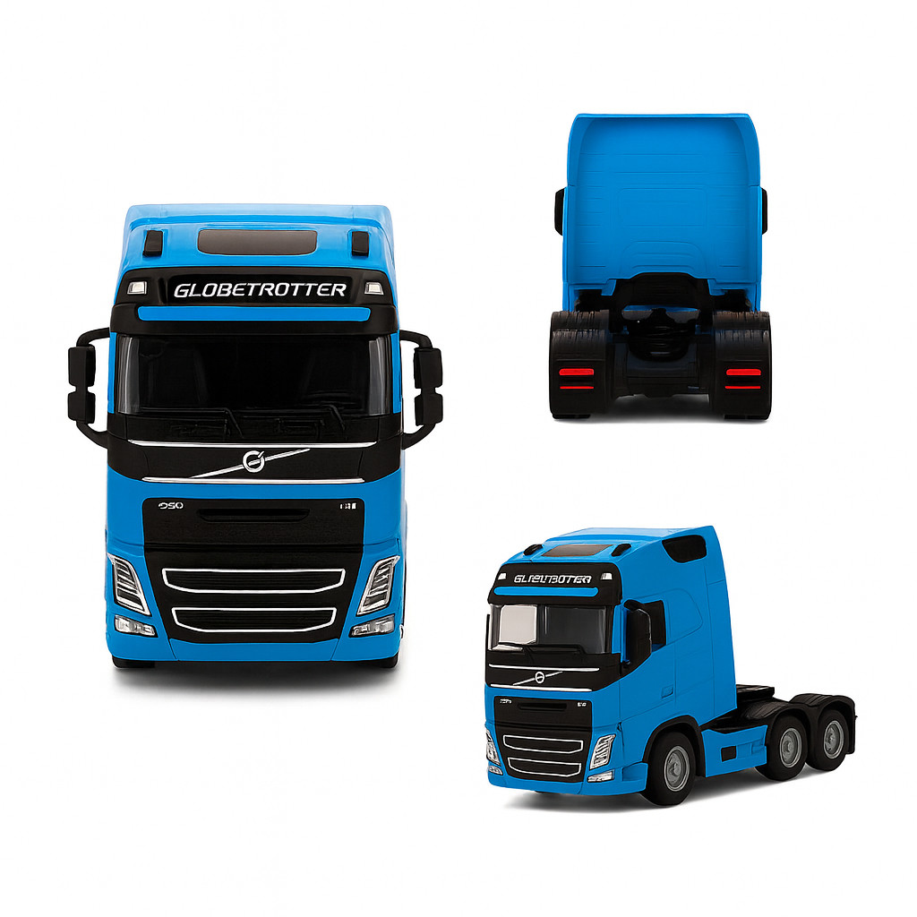 Miniatura Caminhão Volvo FH16 Globetrotter Trucado 1:50 – Diecast