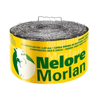 Arame Farpado Nelore Fio 16 1,60mm 250kgf 500m em Oferta na Shopee