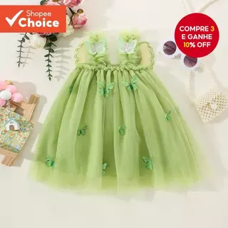 Vestido Elegante De Princesa Borboleta Para Meninas De 0 A 3 Anos , De Festa Transparente Estilo Coreano , Roupa De Moda em Oferta na Shopee