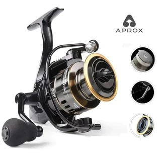 Molinete de Pesca Metal EVA HD1000-7000 com Arraste 10kg para Água Salgada e Mar alta qualidade