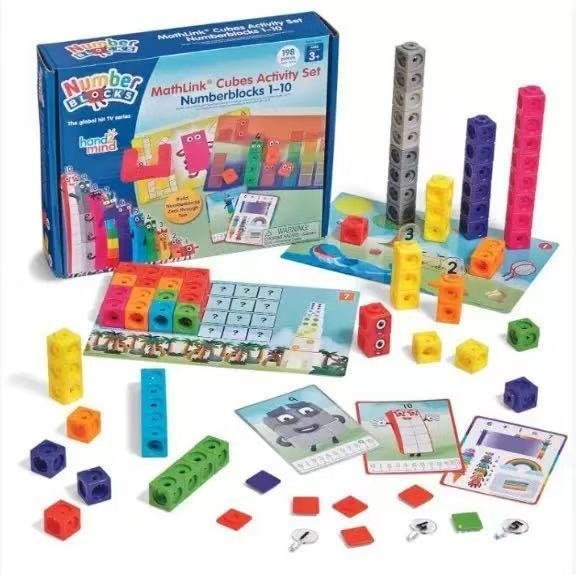Numberblocks MathLink Cubos 1-10 Blocos numéricos Iluminação de números ...