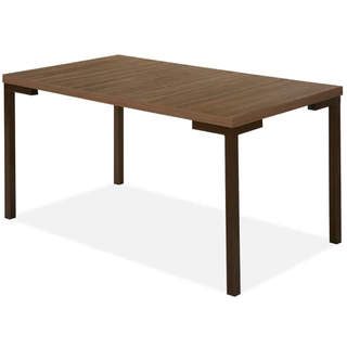 Mesa de Jantar 0388 Kansas Aço Nobre em Oferta na Shopee