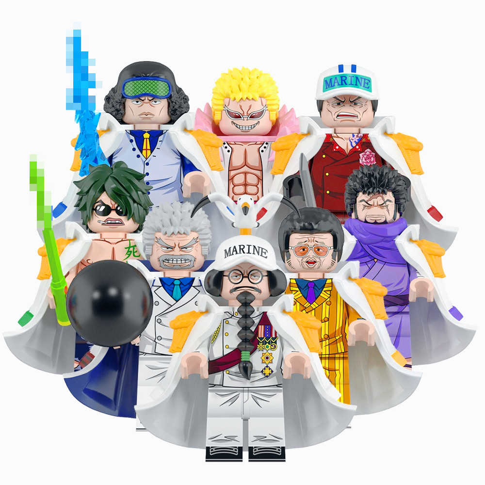WM6187 Macaco D Garp Doflamingo Kokza Aramaki Borsalino Sakazuki