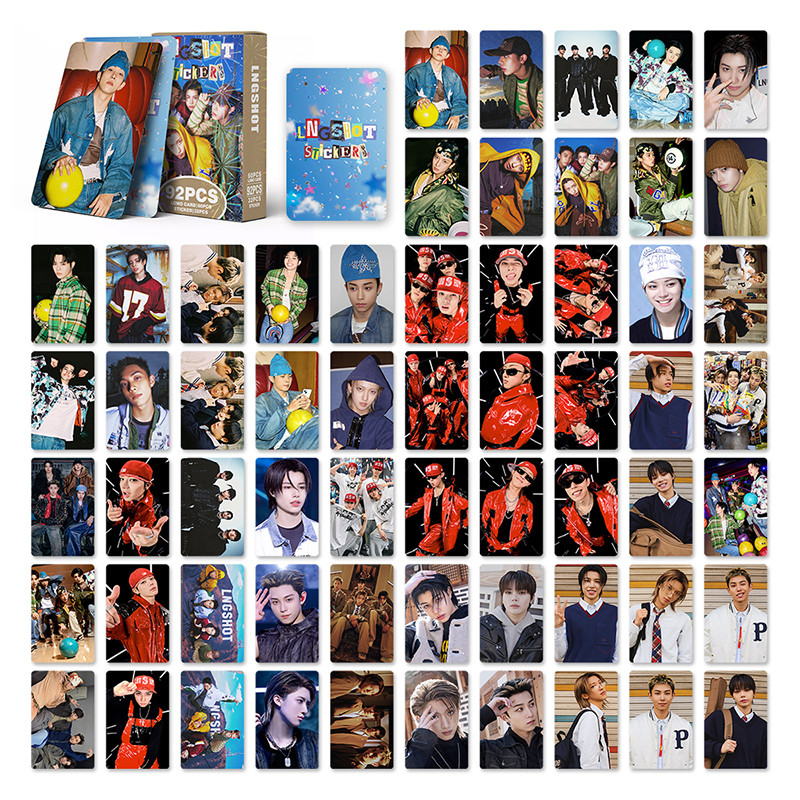 92 Unidades/Caixa LNGSHOT Photocards SHOT CALLERS KPOP LOMO Cartão