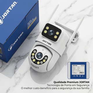 Câmera De Segurança a Prova de água Lente Dupla APP YOOSEE ICSEE, IP66 Camera IP WiFi 360