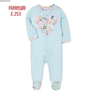 Carter Recém-Nascido Meninos E Meninas Fato De Banho Com Zíper Manga Longa 100 % Algodão Padrão De Desenho Animado 0-12M em Oferta na Shopee