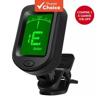 Miwayer Afinador Digital Clip-On – Afinador Rotativo para Violão (Alimentado por Bateria) | Afinador Cromático de Alta em Oferta na Shopee