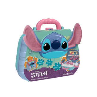 Maleta Pet Shop Do Stitch Multikids - BR2496 em Oferta na Shopee
