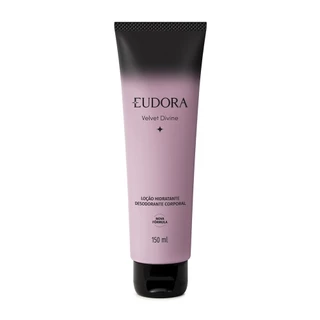 Eudora Loção Hidratante Desodorante Corporal Velvet Divine 150ml em Oferta na Shopee