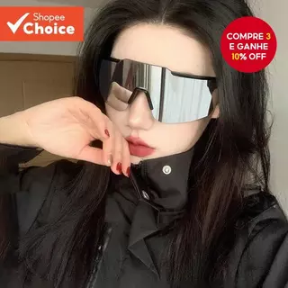 Óculos De Ciclismo Retrô Unissex À Prova De Vento-Armação Leve Com Proteção UV Para Motocicleta/Caminhada/Praia em Oferta na Shopee