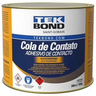 Cola de contato 400 gramas - Tekbond em Oferta na Shopee