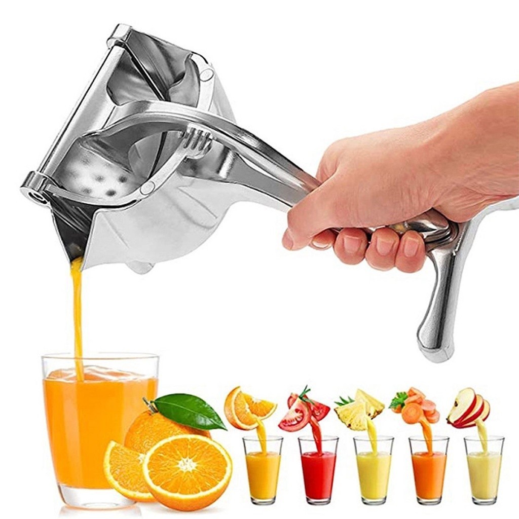 Espremedor Manual De Alumínio Prático De Frutas Multifuncion