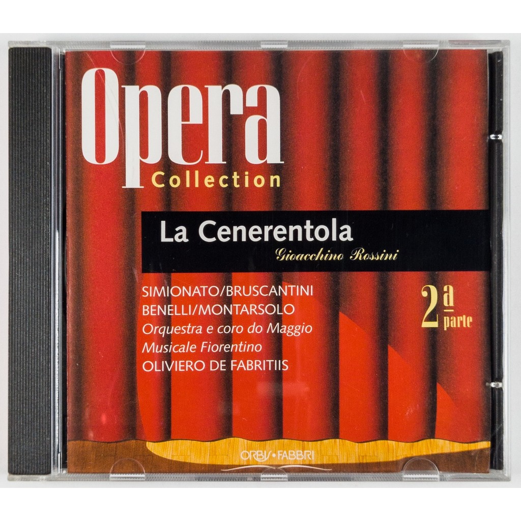 CD Rossini Opera Collection La Cenerentola Parte 2 CD7076 | Shopee Brasil