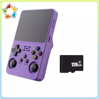 Console De Jogos Portátil R36S Tela IPS De 3.5 Polegadas 128 Gb Videogame Joystick 3D Duplo 3200mah Bateria em Oferta na Shopee