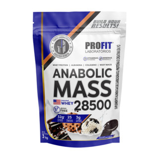 Anabolic Mass 28500 Profit 3Kg Hipercalórico Para Ganho de Massa — foto 2 — Achou Levou Brasil
