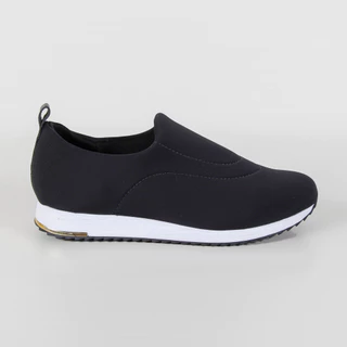 Tênis Feminino Usaflex Slip On Ud21001  Preto em Oferta na Shopee