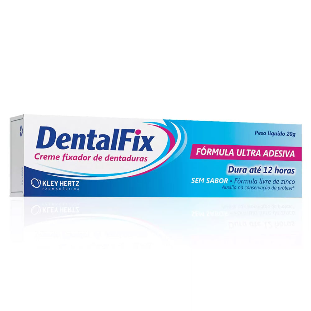 Fixador Dentadura Dentalfix sem Sabor Creme 20g | Shopee Brasil