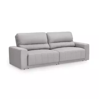 Sofá Reclinável e Retrátil 4 Lugares Herval Moove, Veludo Gelo, 270 cm em Oferta na Shopee