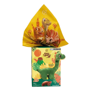 Ovo de Páscoa Cacau Show Dylan 170g – Pelúcia de Ombro com Imã | Chocolate ao Leite + Drageados em Oferta na Shopee