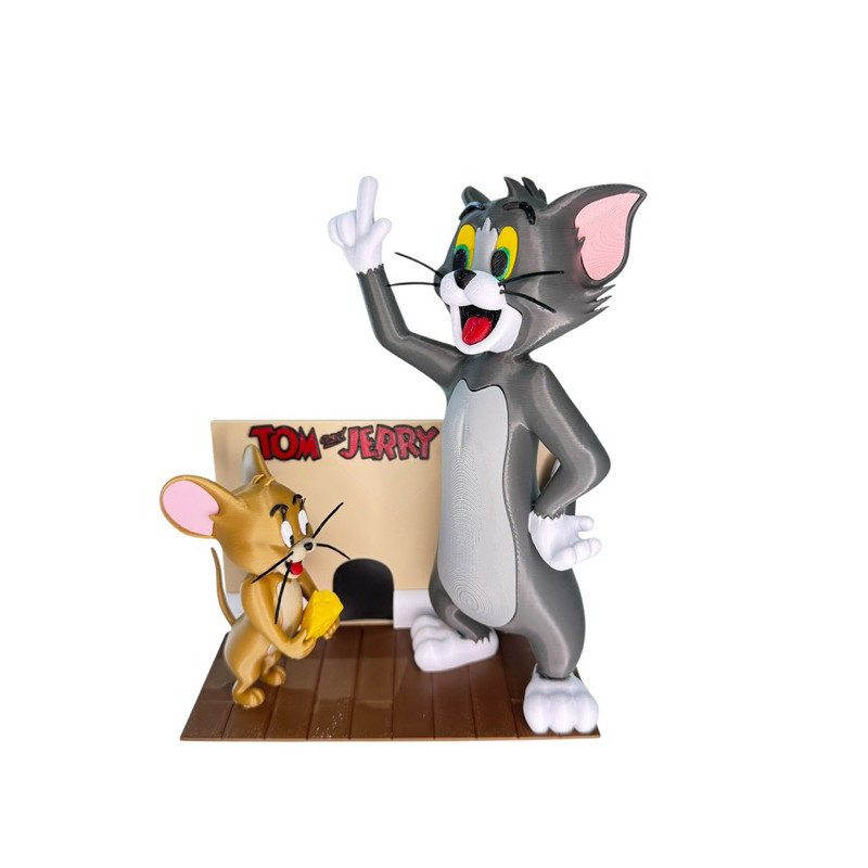 Boneco Tom E Jerry 3d | Shopee Brasil