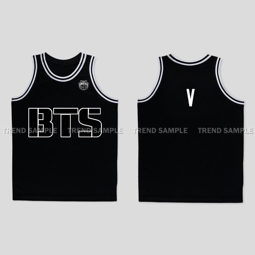 KPOP BTS Jersey Regata Vintage JUNGKOOK SUGA JIMIN V J-HOPE