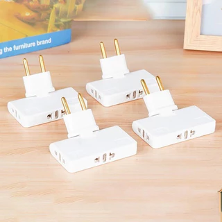 Adaptador de extensão de plugue de alimentação 3 em 1 ajustável em 180 graus em Oferta na Shopee
